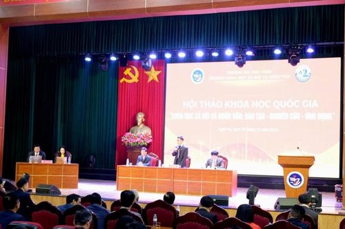Hội thảo quốc gia Khoa học xã hội và Nhân văn 'Đào tạo - nghiên cứu - ứng dụng'