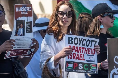 Người dân Nam Phi biểu tình đoàn kết với người Palestine