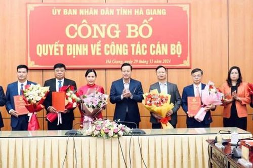 Hà Giang: Bổ nhiệm nữ Giám đốc Sở Tài chính