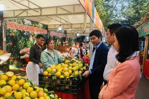 Sôi động Phiên chợ Cam Hưng Yên năm 2024