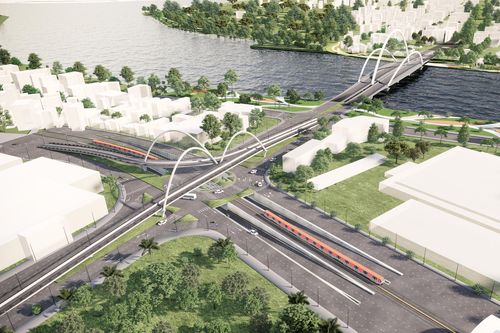 Phương án kiến trúc cầu mới Hòa Xuân: Vừa bảo đảm giao thông, vừa tạo điểm nhấn kiến trúc cảnh quan