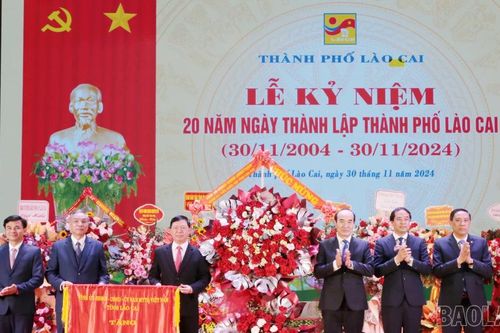 Xây dựng thành phố Lào Cai ngày càng giàu đẹp, văn minh, hiện đại