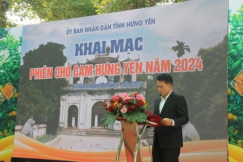 Phiên Chợ Cam Hưng Yên năm 2024 - Đưa thương hiệu cam Hưng Yên không ngừng vươn xa