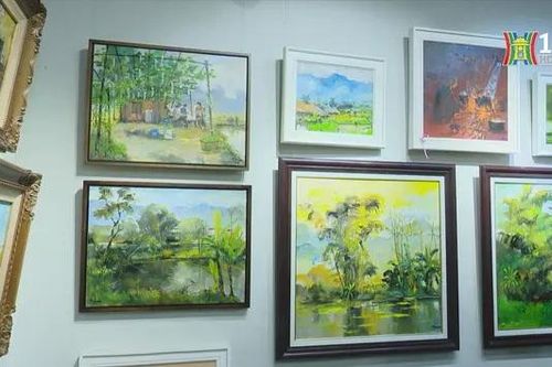 Triển lãm 'Sắc quê' giữa lòng Hà Nội