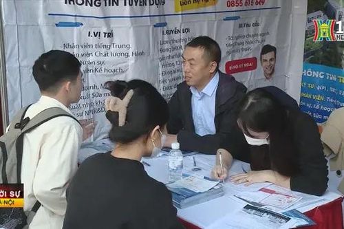 Ngày hội việc làm sinh viên HUBT năm 2024