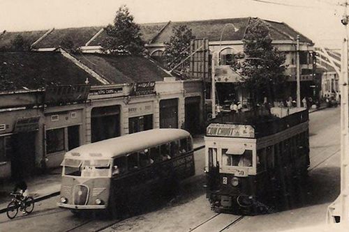 Xe điện trong nội ô Sài Gòn cuối thế kỷ 19