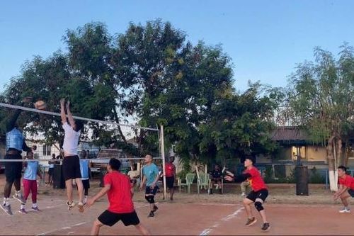 Bệnh viện dã chiến Việt Nam giao lưu thể thao với đội Cảnh sát Ghana