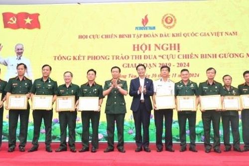 Hội CCB Tập đoàn tổng kết phong trào thi đua 'Cựu chiến binh gương mẫu' giai đoạn 2019-2024