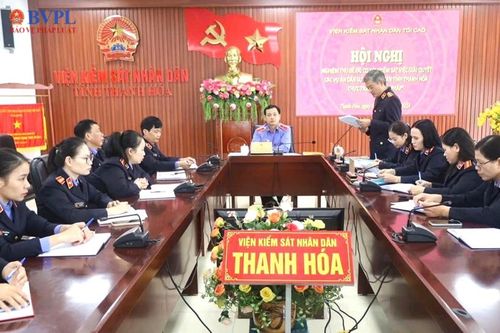 VKSND tỉnh Thanh Hóa bảo vệ thành công Đề tài khoa học cấp cơ sở