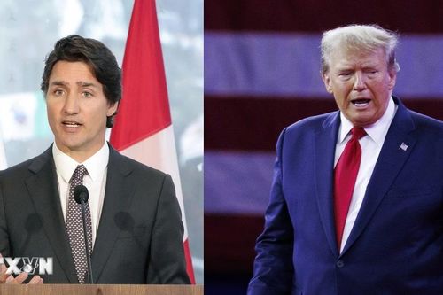 Thủ tướng Canada Justin Trudeau gặp Tổng thống đắc cử Mỹ Donald Trump