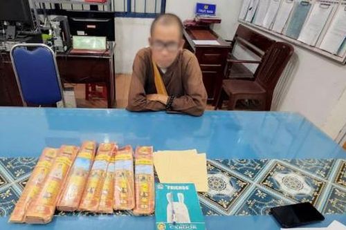 Xử lý đối tượng giả danh tu sĩ đi bán nhang, kêu gọi từ thiện để trục lợi