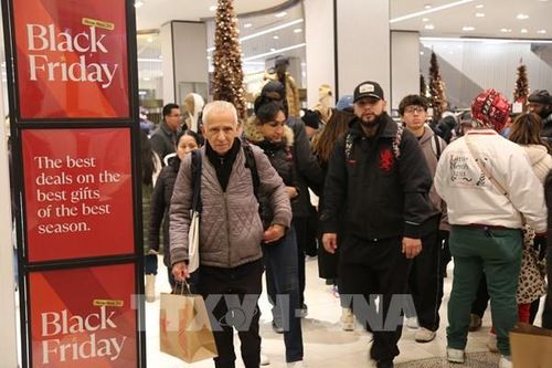 Mua sắm trực tuyến tăng mạnh dịp Black Friday năm nay