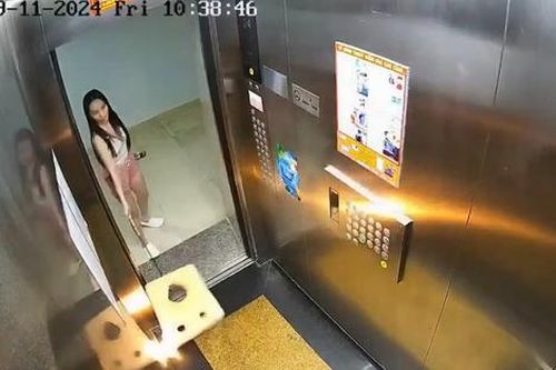 Cô gái có hành động nguy hiểm trong thang máy chung cư: 11 giây khiến cả cư dân phẫn nộ
