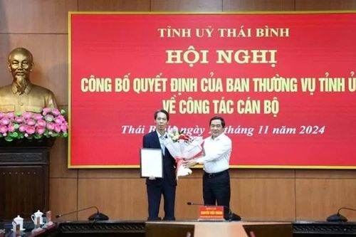 Nhân sự địa phương: Thái Bình, Hòa Bình, Hà Nam cùng nhiều tỉnh phía Nam bổ nhiệm cán bộ chủ chốt