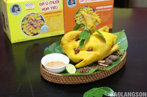 Đậm đà gà ủ muối hoa tiêu Xứ Lạng