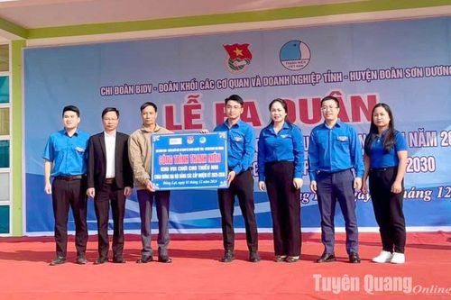 Sơn Dương ra quân Chương trình tình nguyện mùa Đông năm 2024 và Xuân tình nguyện năm 2025