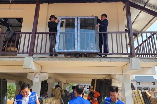 Chung tay xây dựng cuộc sống mới tại thôn Làng Nủ và Nậm Tông