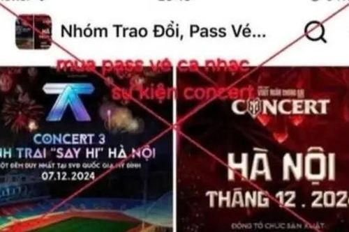 Bị lừa đảo khi mua vé 'Anh trai say hi' trên mạng