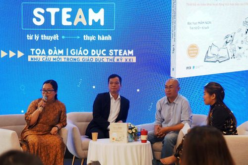 Ra mắt sách giáo dục STEAM từ lý thuyết đến thực hành