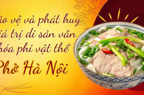 Bảo vệ, phát huy giá trị di sản văn hóa phi vật thể Phở Hà Nội