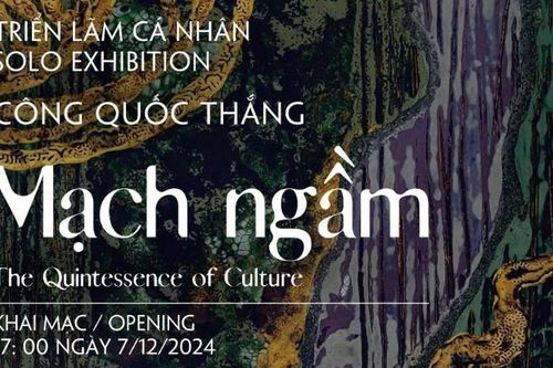 Họa sĩ Công Quốc Thắng bền bỉ và bứt phá với sơn mài