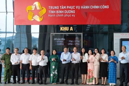 Bình Dương ra mắt Trung tâm Phục vụ hành chính công một cấp