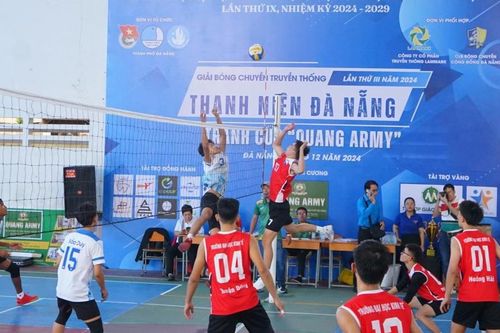25 đội dự Giải bóng chuyền truyền thống 'Thanh niên Đà Nẵng' lần III