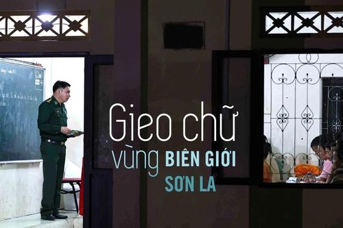 Gieo chữ vùng biên giới Sơn La