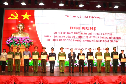 Thành phố Hải Phòng hướng đến mục tiêu 'Thành phố không ma túy'