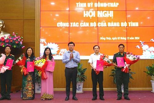Ban Bí thư Trung ương Đảng chỉ định 5 đồng chí tham gia Ban Chấp hành Đảng bộ tỉnh Đồng Tháp