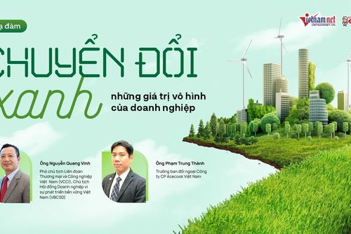 Tọa đàm: Chuyển đổi xanh - những giá trị vô hình của doanh nghiệp