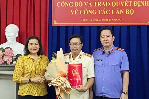 VKSND tỉnh Bình Dương điều động, bổ nhiệm nhiều cán bộ lãnh đạo, quản lý