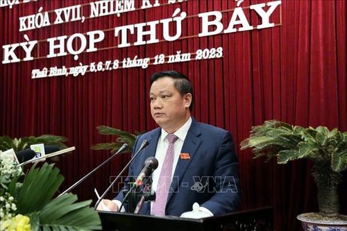 Ông Nguyễn Khắc Thận được bầu giữ chức Bí thư Tỉnh ủy Thái Bình