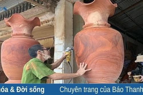Làng nghề mộc những ngày cuối năm