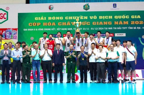 Sanest Khánh Hòa giành á quân Giải bóng chuyền vô địch quốc gia 2024