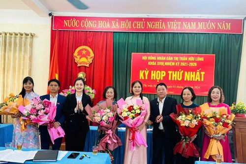 Thị trấn Hữu Lũng bầu các chức danh lãnh đạo chủ chốt sau sáp nhập địa giới hành chính