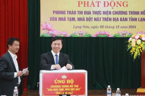 Phát động phong trào thi đua thực hiện Chương trình hỗ trợ xóa nhà tạm, nhà dột nát trên địa bàn tỉnh