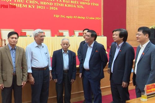 Bí thư Tỉnh ủy Bùi Minh Châu tiếp xúc cử tri thành phố Việt Trì