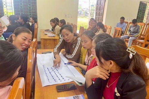 Tập huấn lồng ghép giới cho cộng đồng