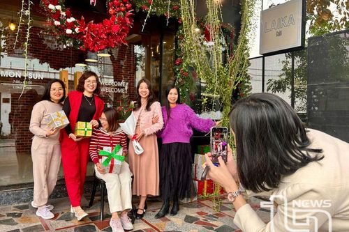 Check-in đón Giáng sinh sớm tại các quán cà phê ở TP. Thái Nguyên