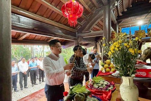 Lễ 'hóa thần' tại Đình Cả, xã Chí Đám, huyện Đoan Hùng