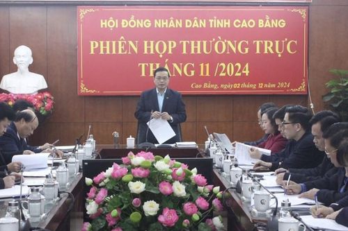 Phiên họp Thường trực HĐND tỉnh tháng 11