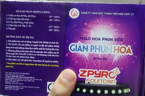 Mua pháo hoa chơi Tết 2025 cần lưu ý gì?