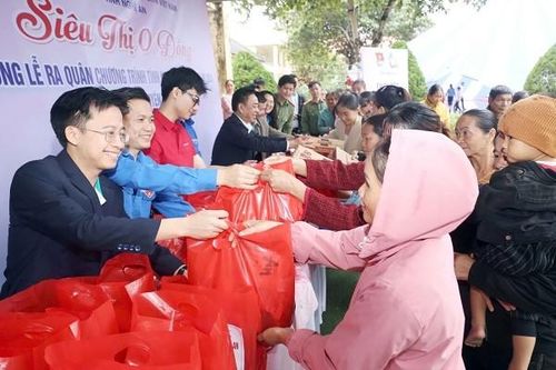 Tuổi trẻ Nghệ An ra quân Chương trình Tình nguyện mùa Đông và Xuân tình nguyện