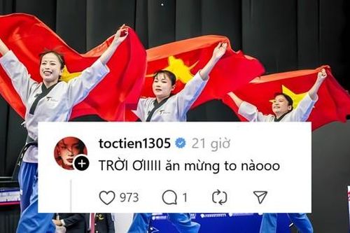 'Chị Đẹp' Châu Tuyết Vân gặt Vàng Taekwondo, Tóc Tiên 'lót dép' ăn mừng
