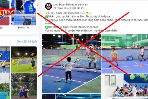 Chiêu trò lừa đảo khóa học Pickleball