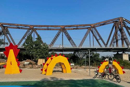 Hội chợ thủ công và tái chế công viên rừng Phúc Tân