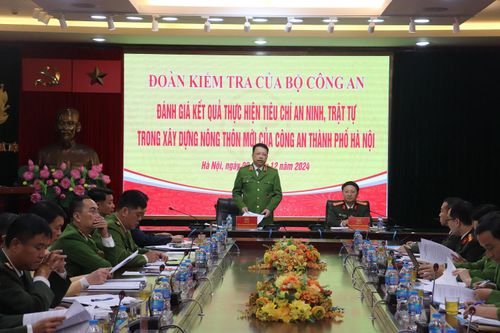 Hà Nội có 368/382 xã đạt 'An toàn về an ninh trật tự'