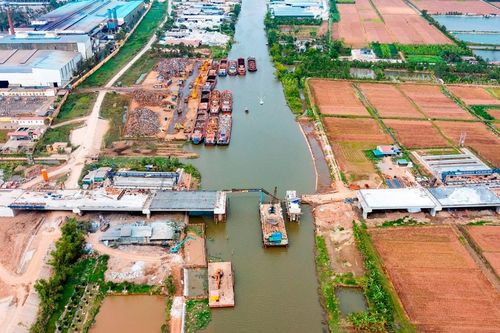 Hải Phòng: Phấn đấu hợp long cầu vượt sông Hóa nối tỉnh Thái Bình trước Tết Nguyên đán 2025