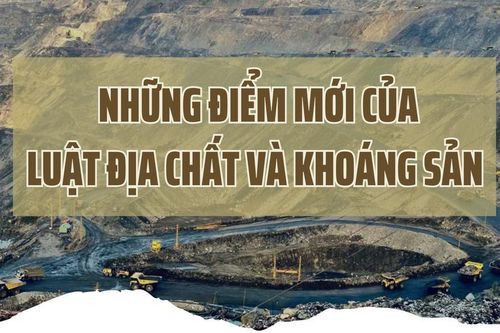 Những điểm mới của Luật Địa chất và khoáng sản